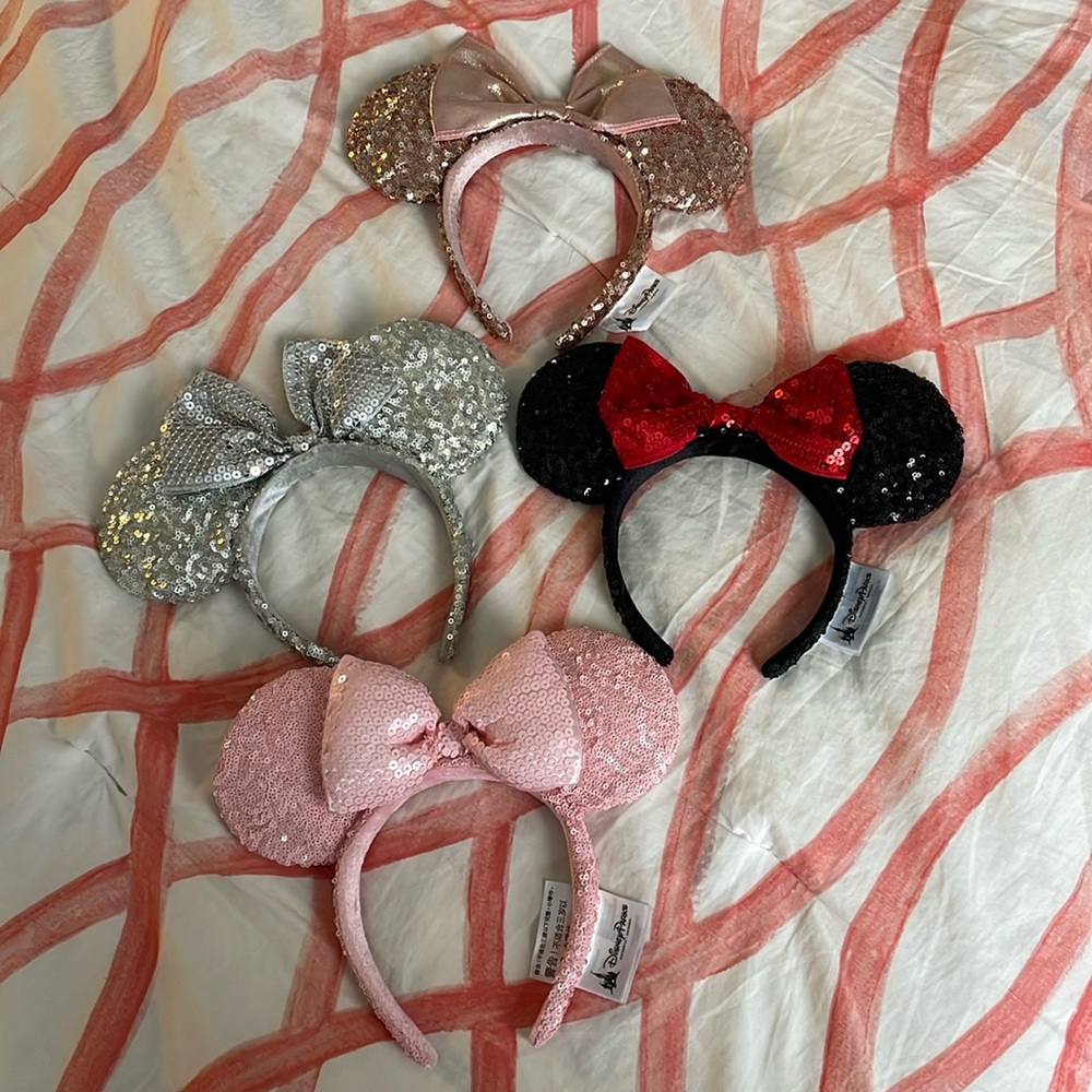 Sequin Minnie Ear Bundle ✨